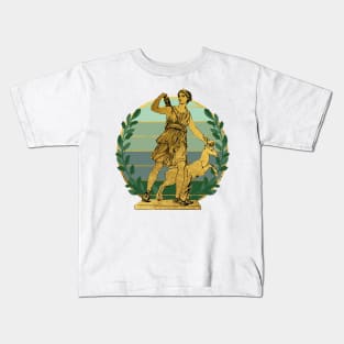 Artemis goddess of the hunt Kids T-Shirt